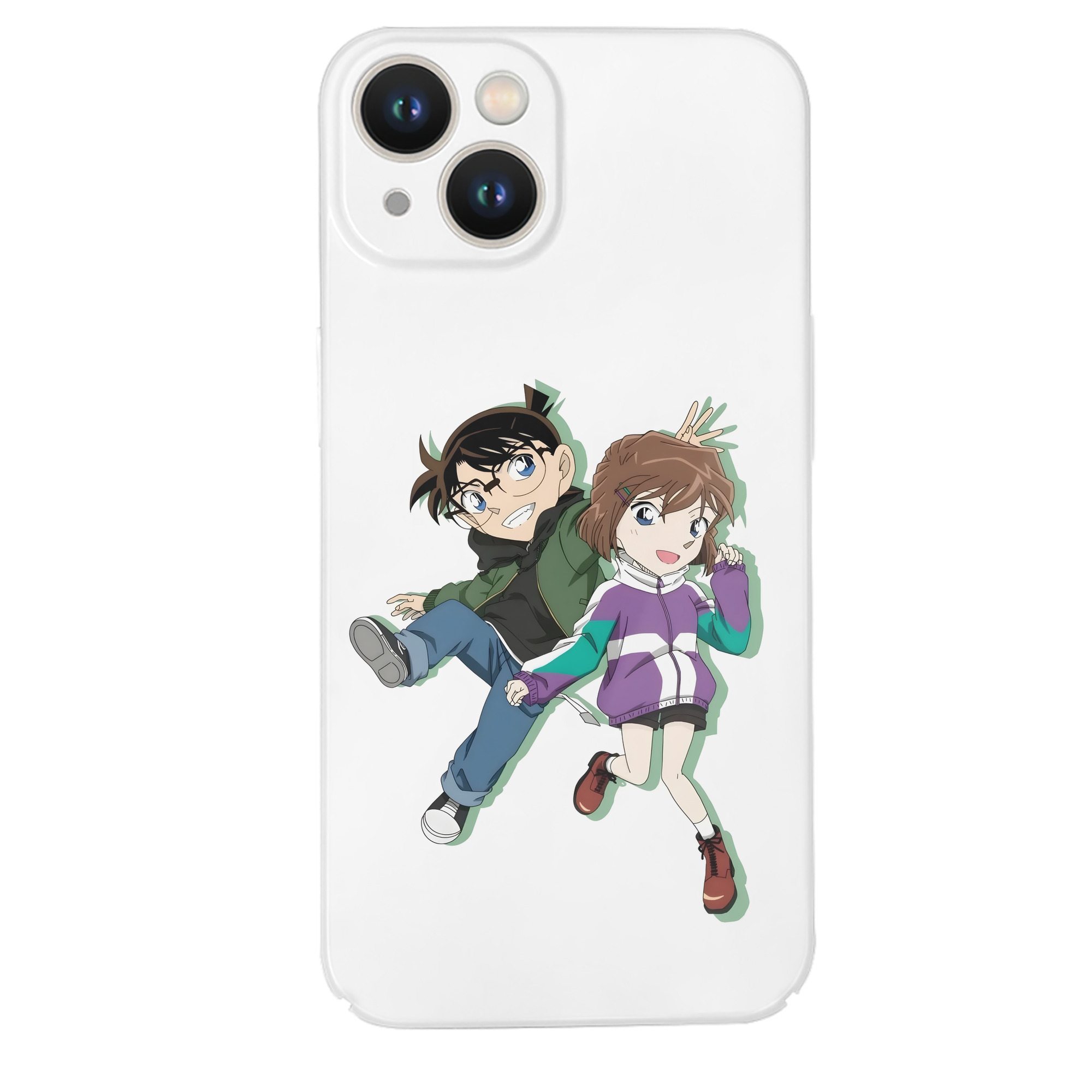 （画像用） 名探偵コナン 灰原 哀 はいばら あい Detective Conan Anita Hailey、Vi Graythorn Haibara Ai 【iPhone 14シリーズ対応】ハードケース